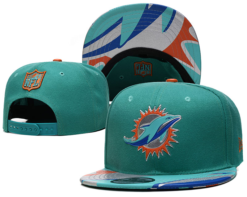 Miami Dolphins Stitched Snapback Hats 074